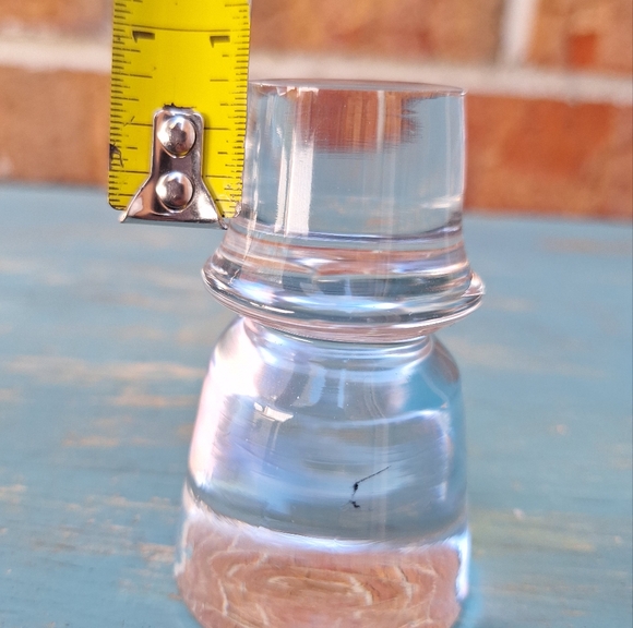 Glass Top Bottle Stopper Lid Clear Art Glass Decanter Replacement - Picture 9 of 15